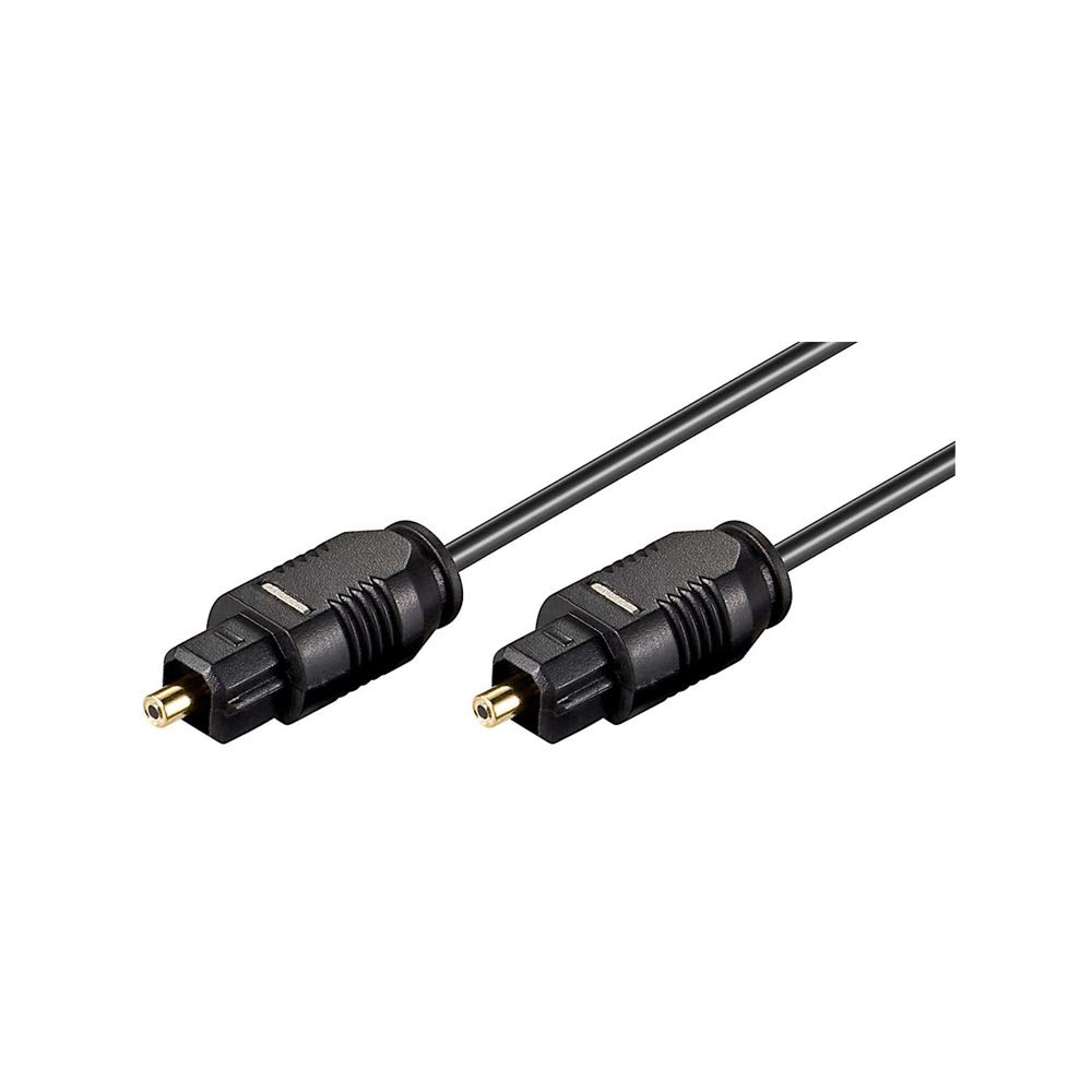 Wentronic Toslink à Toslink 2,2 mm - 0,5 m - Accessoires audio haut de gamme pour collectionneurs - Connecteur Toslink d